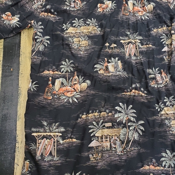 🤴👔🌴🥥🍺 Croft & Barrow Tropical Shirt - Picture 12 of 16